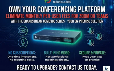 Work From Anywhere With 3CX and UCM6300: Own Your Meetings | TekkPak