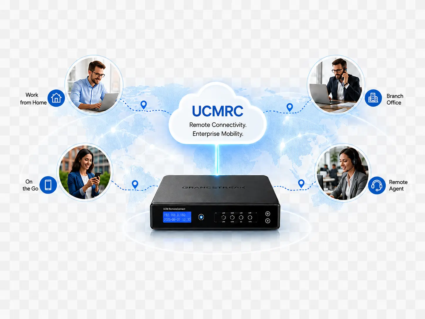 VOIP Hardware Online Shop Pakistan | TekkPak Blog 1 Panasonic replacement with Grandstream UCM6300 series IP PBX