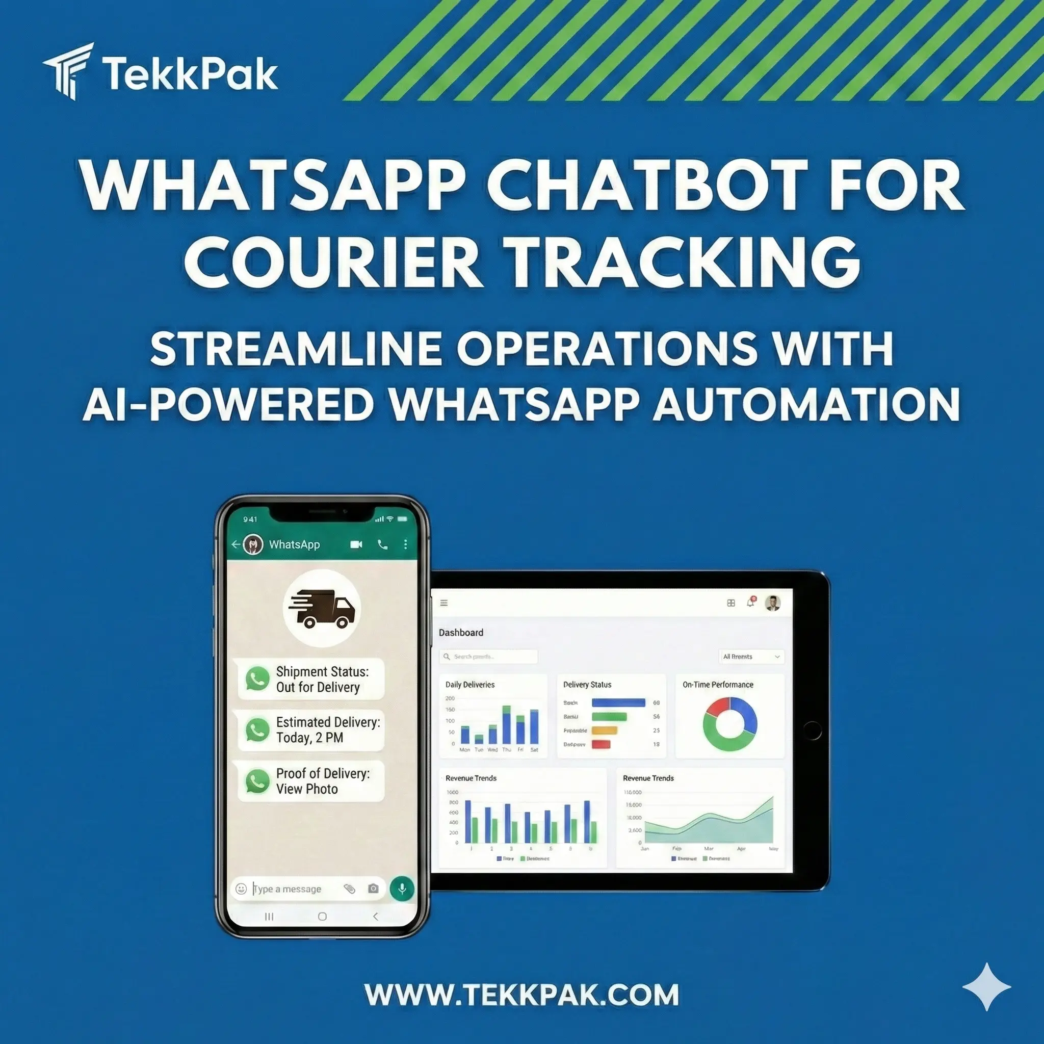 WhatsApp Chatbot for Courier Tracking