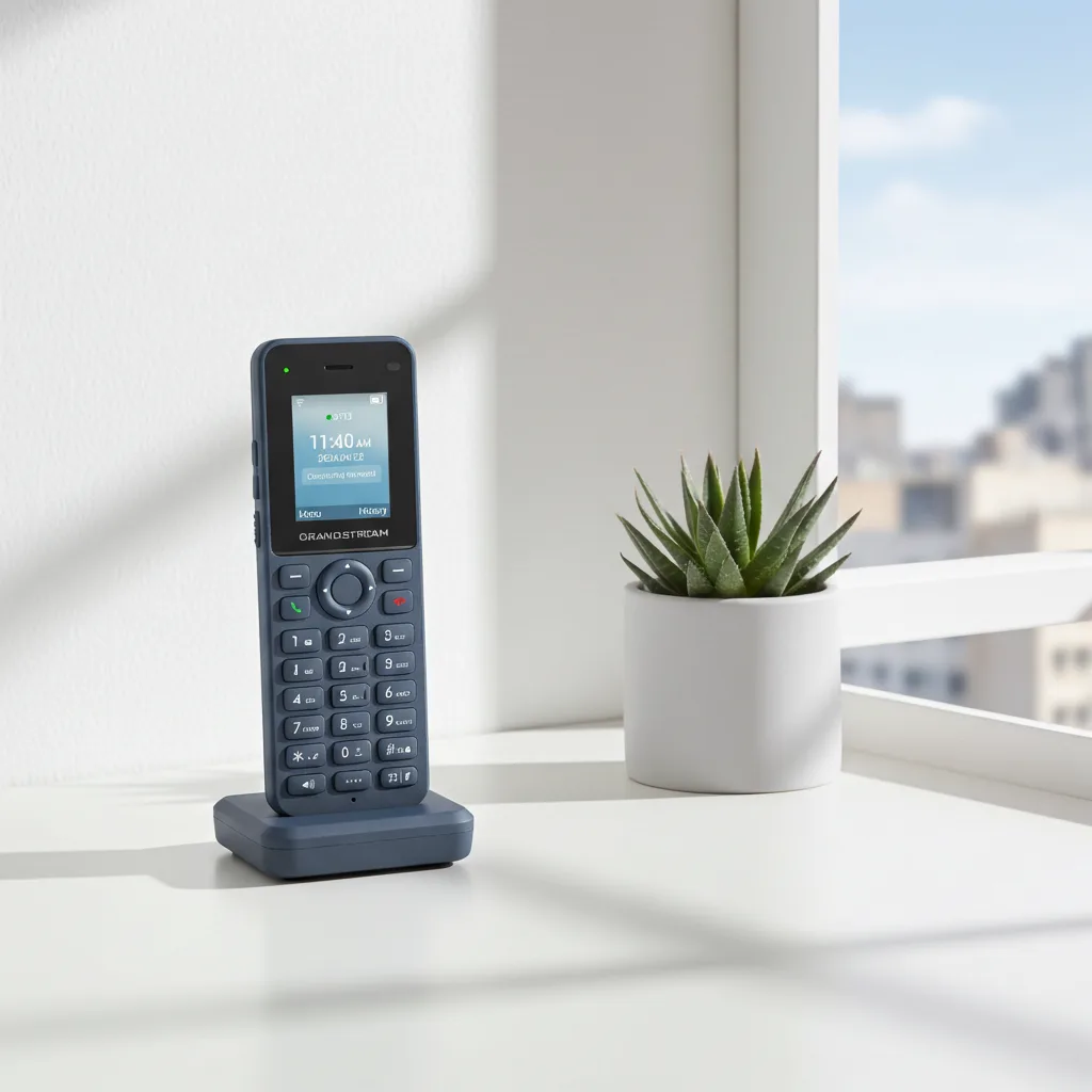 Grandstream WP816 WiFi cordless phone for mobile workers